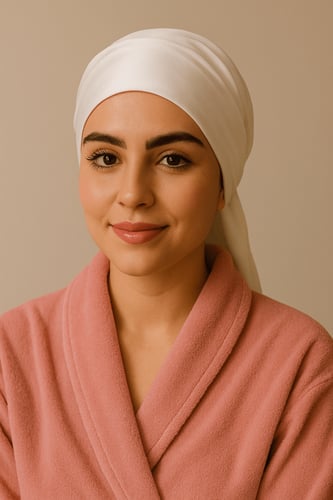 توربان حرير توت طبيعي 100%