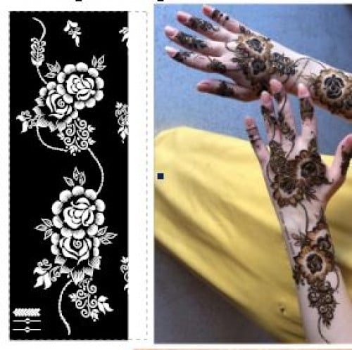 استكر حناء لليدينs