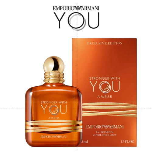 عطر ارماني سترونجر ويذ يو عنبر او دو بارفيوم 100مل