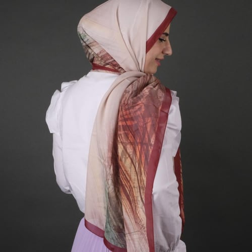 طرحة موناليزا ديجيتال شيفون