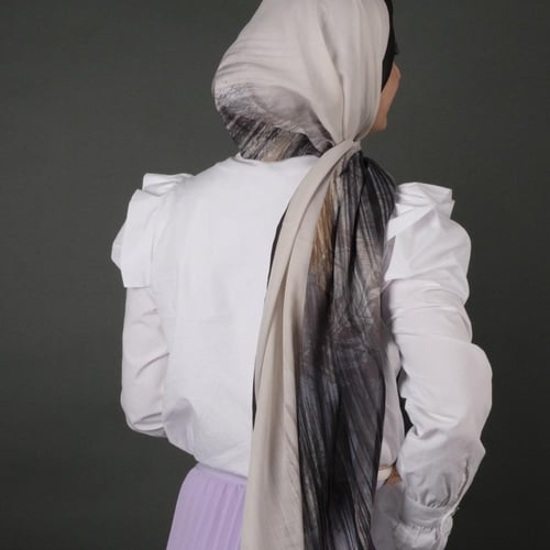 طرحة موناليزا ديجيتال شيفون