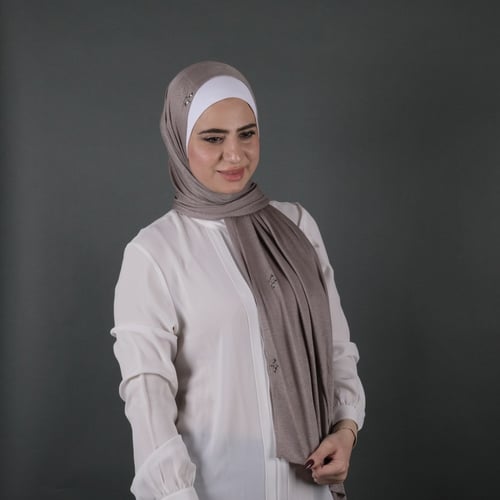 طرحة نايا قطن بستراس