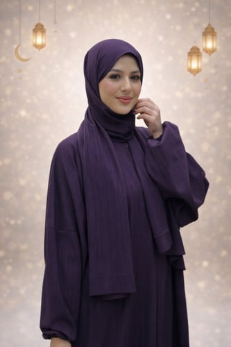 شرشف صلاة غنى حجاب كورنيش
