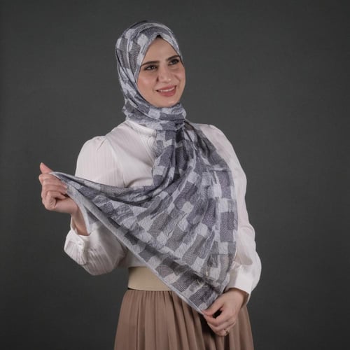 طرحة موناليزا ديجيتال شيفون 1453