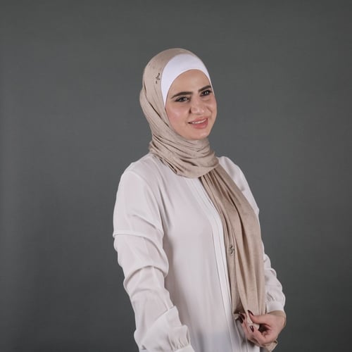 طرحة نايا قطن بستراس