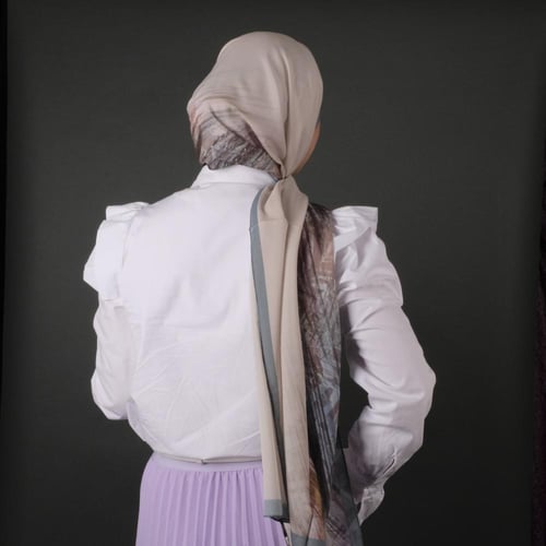 طرحة موناليزا ديجيتال شيفون