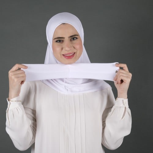 حجاب طباقية زبدة