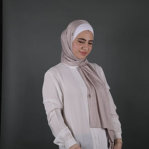 طرحة نايا قطن بستراس