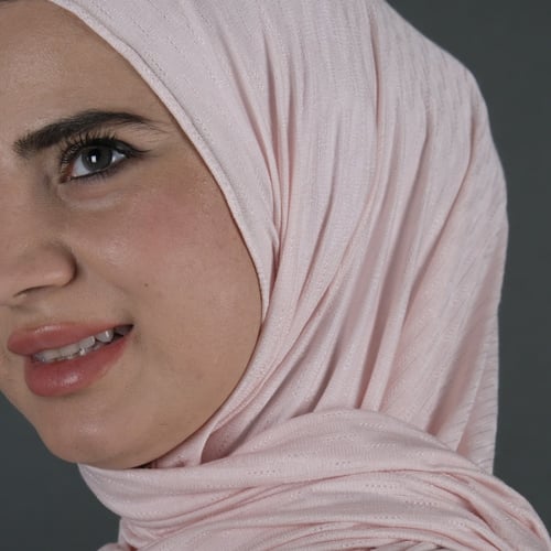 طرحة نايا قطن منقوش