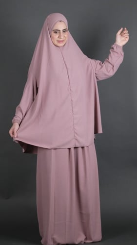 شرشف صلاة قطعتين سادة CY