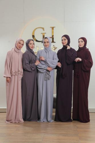 شرشف صلاة غنى حجاب محير بدون دانتيل