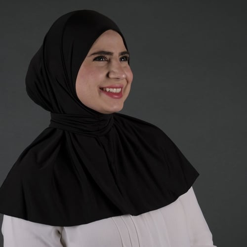 حجاب طباقية زبدة