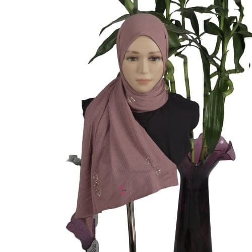 شال صيني قطن بستراس