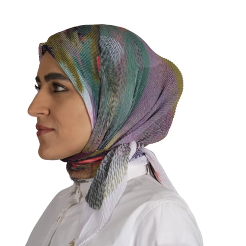 سكارف بليسيه مربع