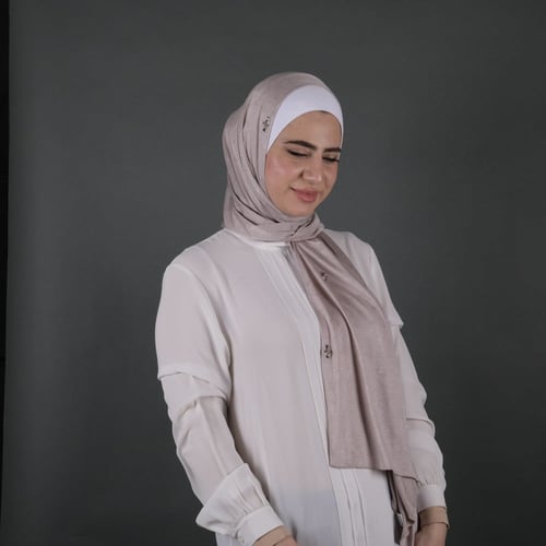 طرحة نايا قطن بستراس