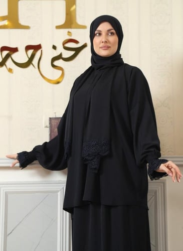 شرشف صلاة غنى حجاب قطعتين فرسان