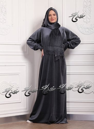 شرشف غنى حجاب مخمل مونس شتوي