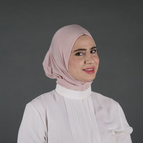 حجاب طباقية زبدة