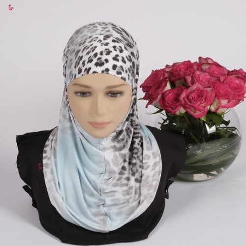 حجاب قطعتين تايجر زبدة