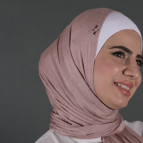 طرحة نايا قطن بستراس