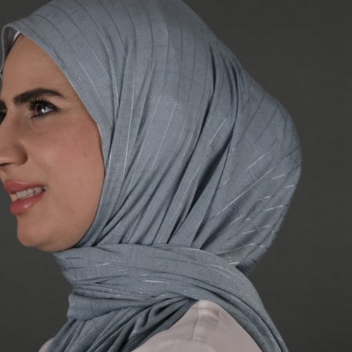 طرحة نايا قطن منقوش