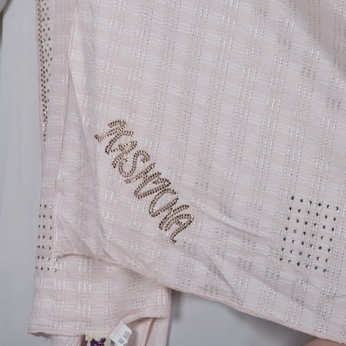 طرحة كشخة مقلم مزينة بشفوارفسكي