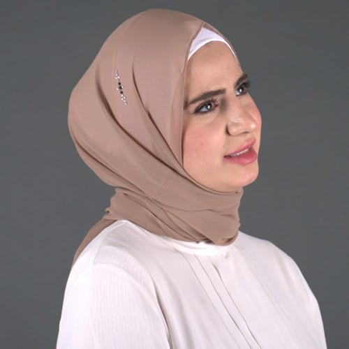 حجاب جوري شيفون يستراس