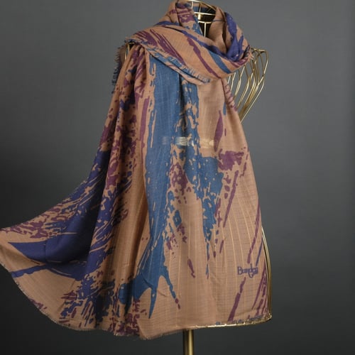 طرحة BURDEN قطن منقوش