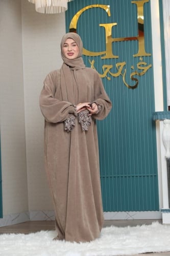 شرشف صلاة غنى حجاب مصوف شتوي