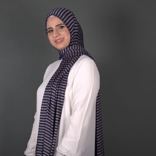 طرحة كشخة مقلم مزينة بشفوارفسكي