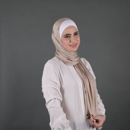 طرحة نايا قطن بستراس