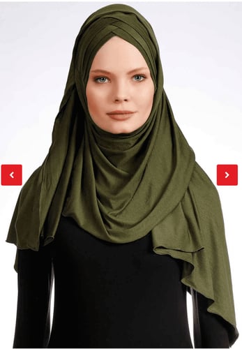 حجاب جاهز كروس بندانا