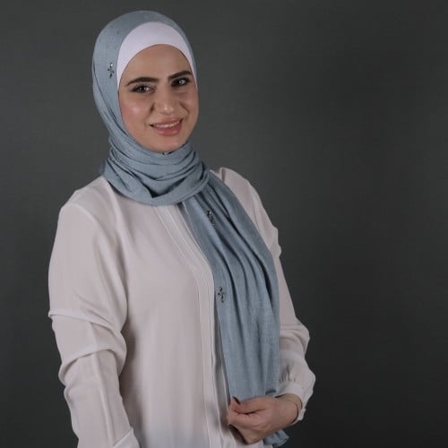 طرحة نايا قطن بستراس