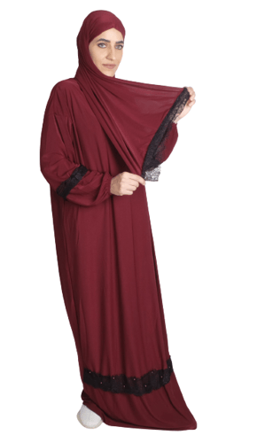 ملابس صلاة كرم بدانتيل