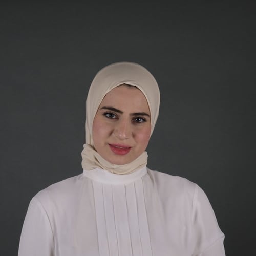 حجاب طباقية زبدة