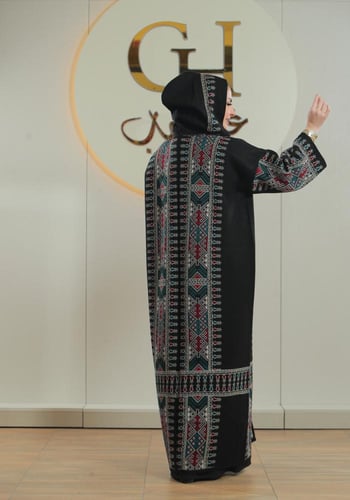 بشت غنى حجاب صوف فلاحي