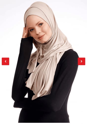 حجاب جاهز قطن