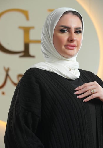بشت غنى حجاب صوف مجدل