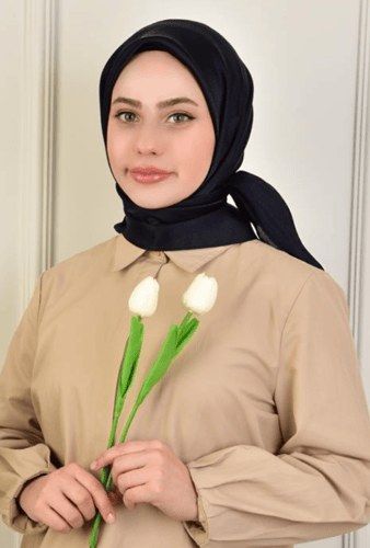 جانجان ساتان سكارف مربع