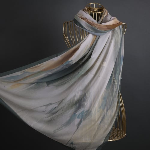 طرحة بيكاسو هيبريت ديجيتال شيفون شال