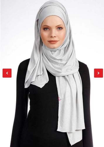 حجاب جاهز قطن