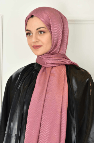 شال متعرج بلاتيني