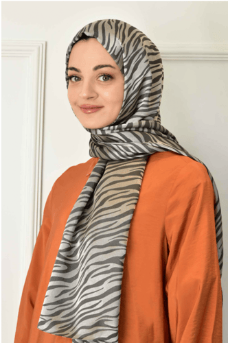 شال جاكار زيبرا