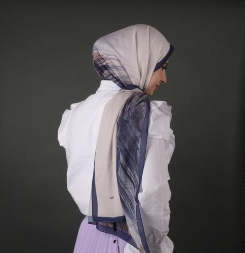 طرحة موناليزا ديجيتال شيفون