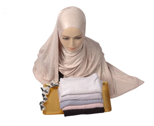 طرحة كويتي منقوش