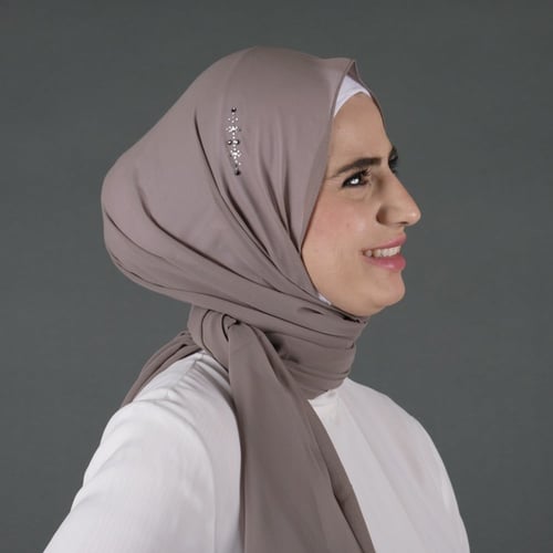 حجاب جوري شيفون يستراس
