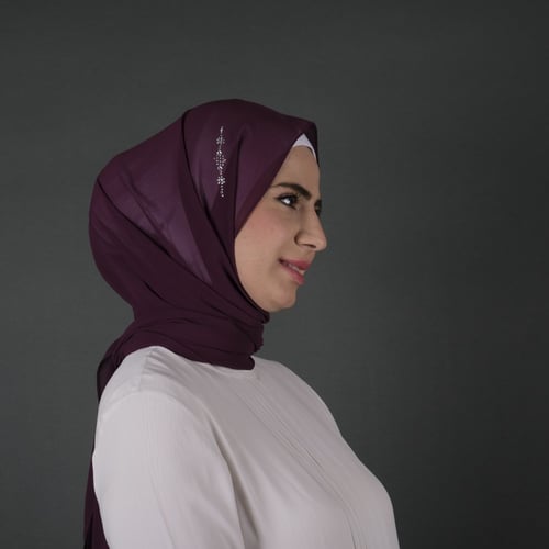 حجاب جوري شيفون يستراس