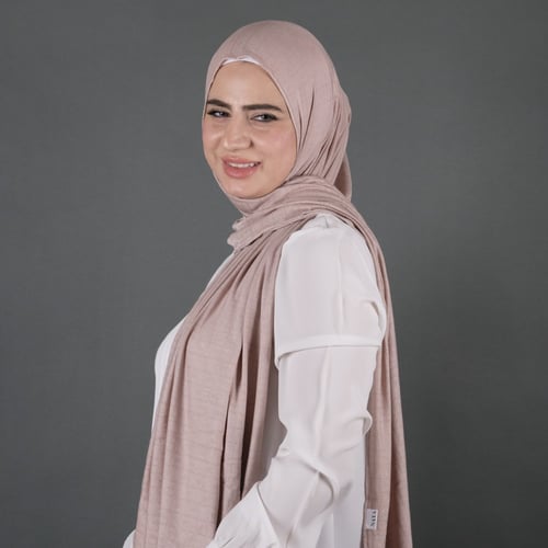 طرحة نايا قطن منقوش