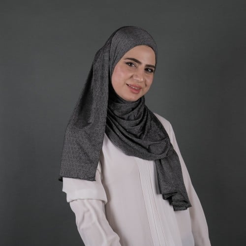 طرحة نايا قطن منقوش