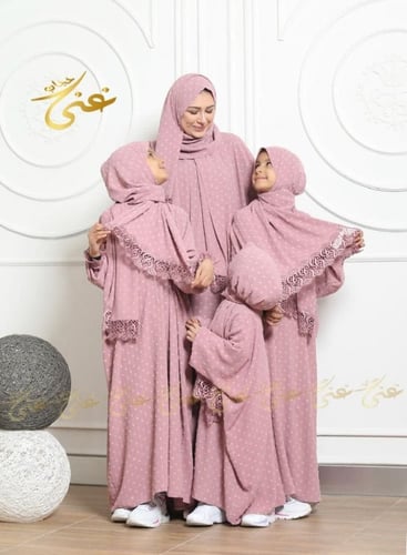 شرشف غنى حجاب ا منقط طفال